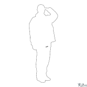 silhouette Саҳифаҳои Рангкунии Чопшаванда